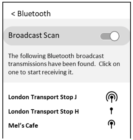 Nick Hunn Bluetooth scan
