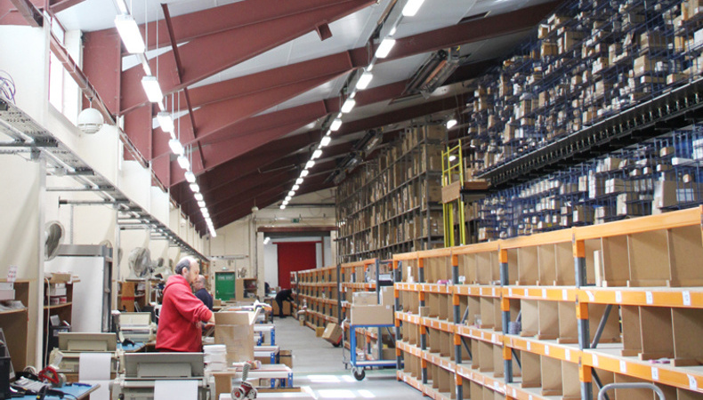 Anglia warehouse interior