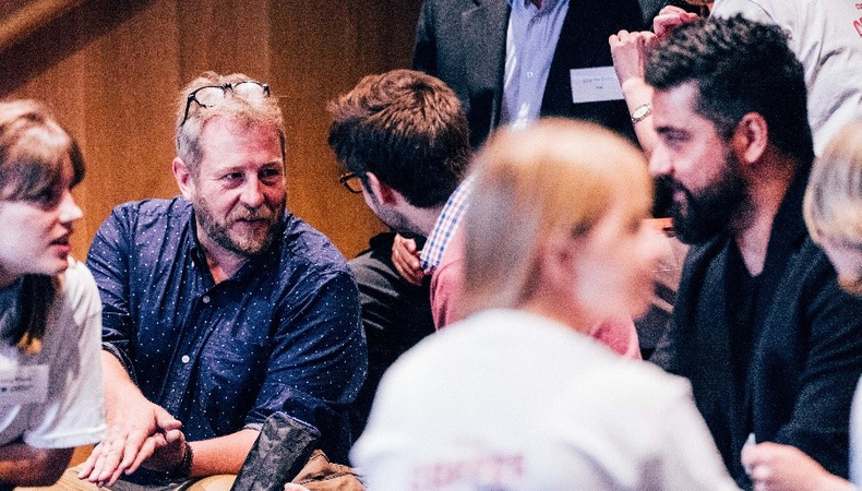 Team members at Costa event
