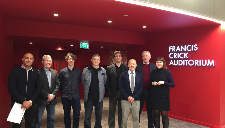 CWIC committee at Francis Crick Auditorium
