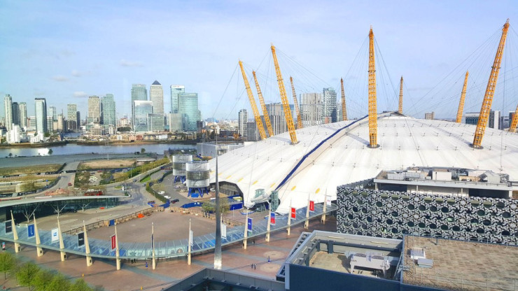 O2 arena &amp;amp; Ravensbourne Uni